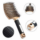 Escova De Cabelo De Nylon e Cerdas Desembaraçadora
