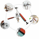 Afiador De Facas Profissional Com 4 Pedras De Amolar